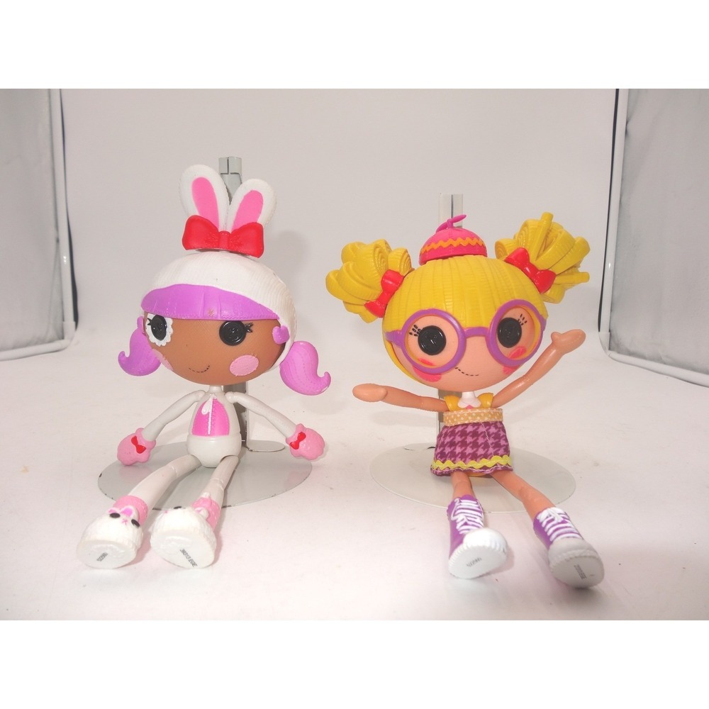 Lalaloopsy Workshop Bunny & Nerd Mix N' Match‎ Dolls Set 2013 MGA Entertainment